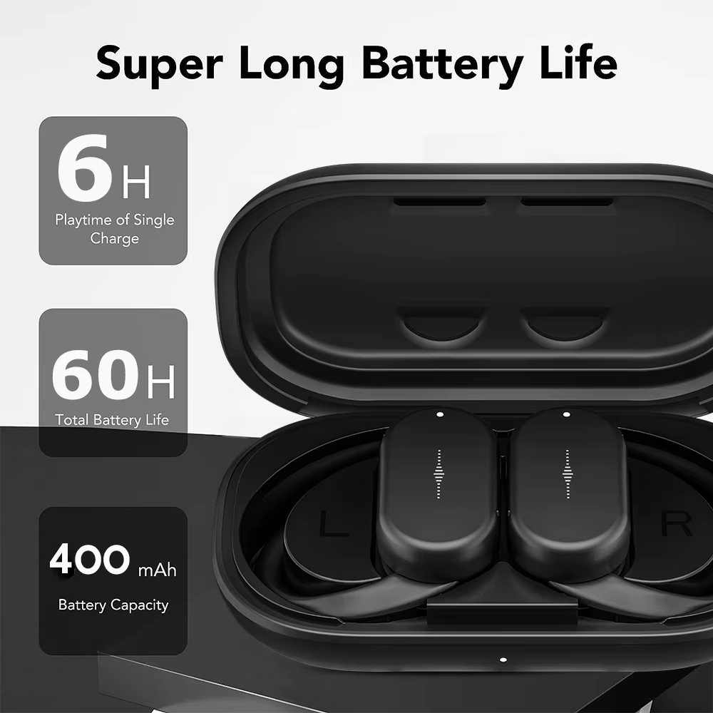 Bluetooth slusalice Airpods Soke HD313 narandzaste