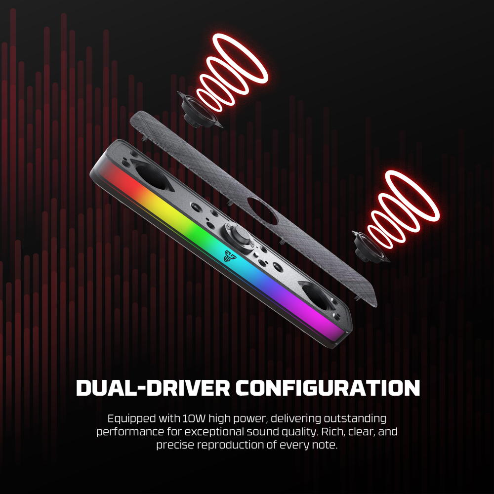 Bluetooth zvucnik Fantech GS151 GROOVE BAR PRO crni