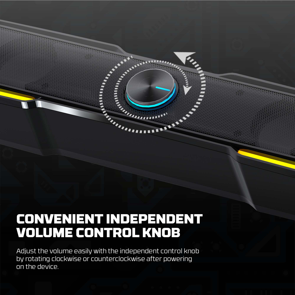 Bluetooth zvucnik Fantech GS305 BEAT BAR crni