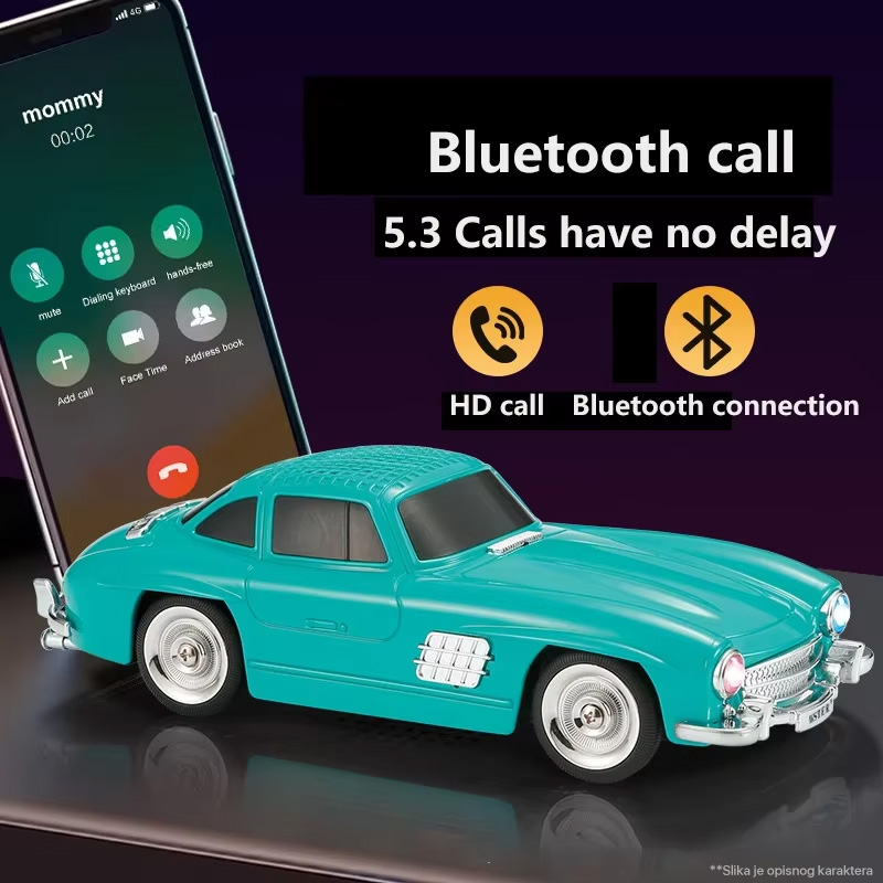 Bluetooth zvucnik WS-300SL crni