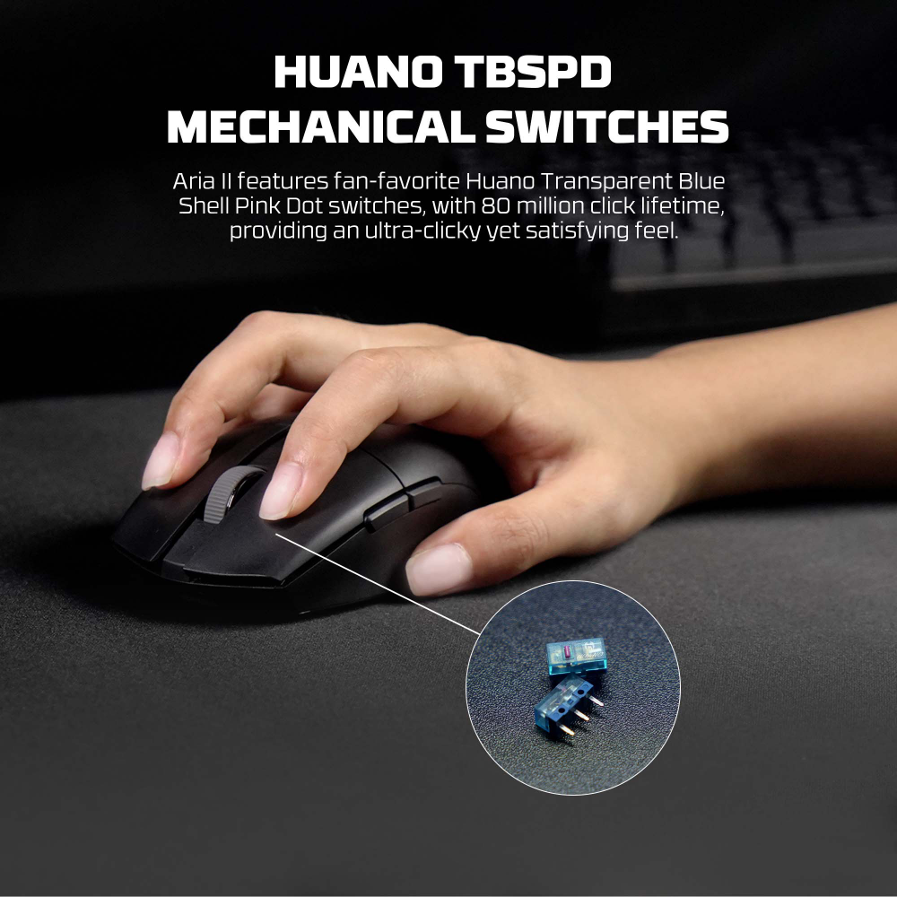 Mis Wireless Gaming Fantech XD7E Aria E crni