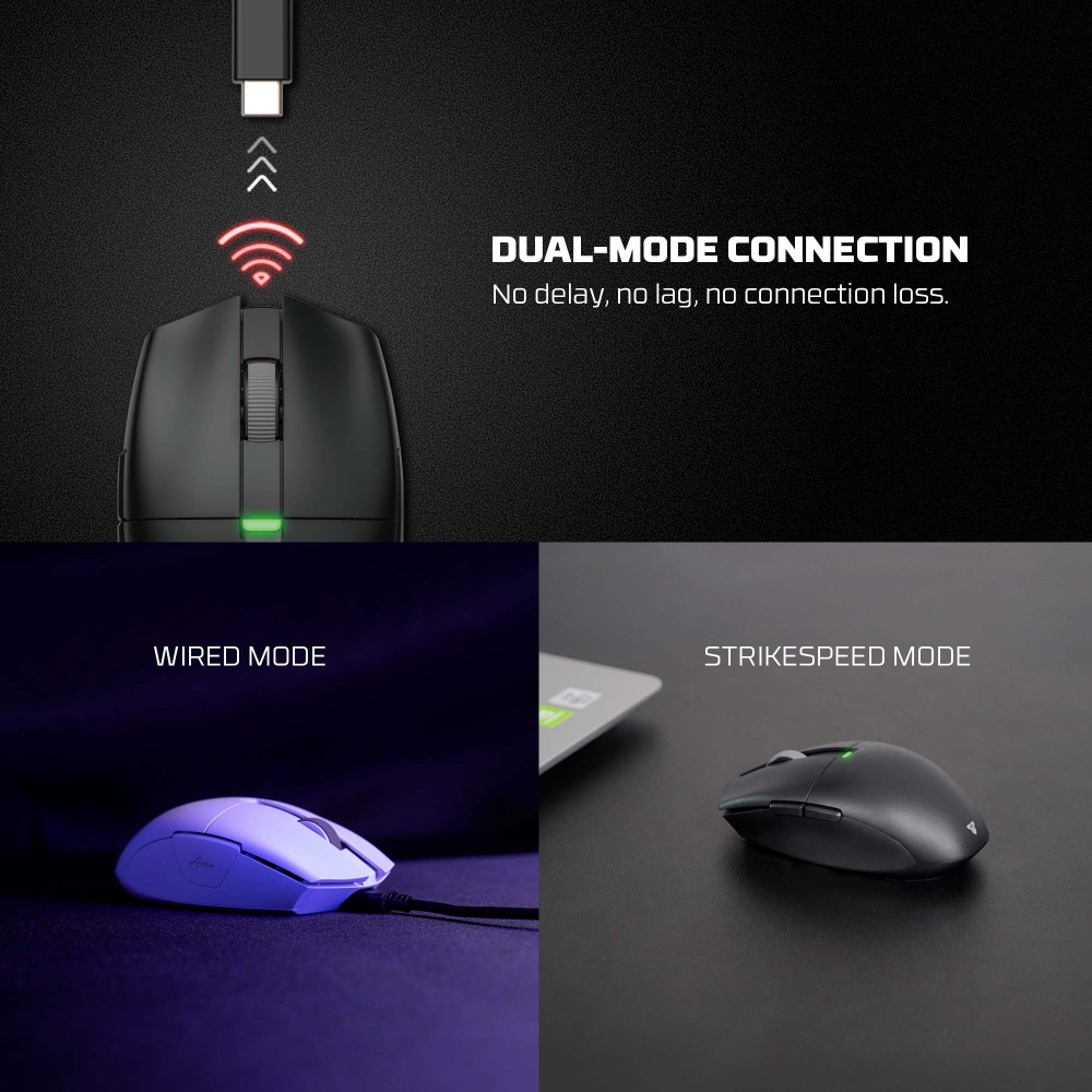 Mis Wireless Gaming Fantech XD7E Aria E Space Edition