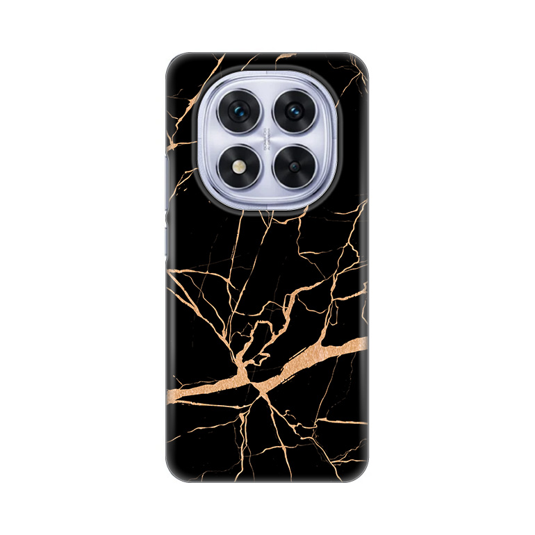 Torbica Silikonska Print za Xiaomi Redmi Note 14 Pro 5G (EU) All Black