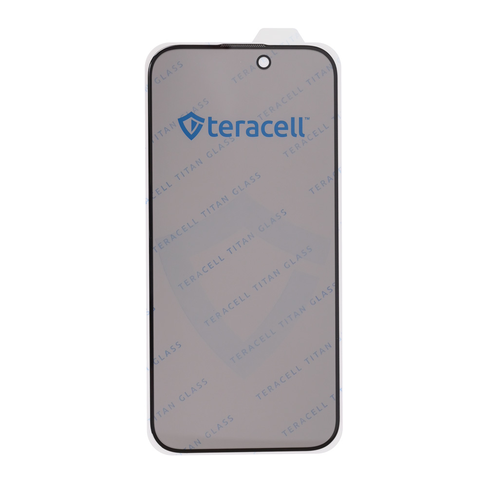 Zastitno staklo Tempered Glass Privacy Teracell Titan 2.5D za iPhone 16 Pro Max 6.9 crni