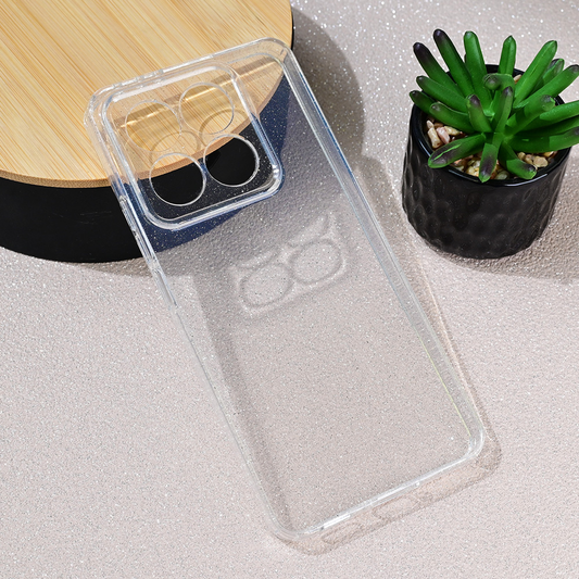 Torbica Sparkle Dust za Xiaomi 14T Pro transparent