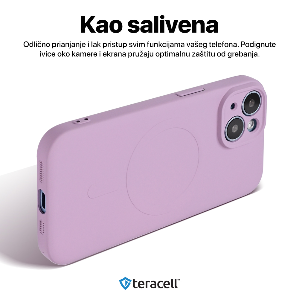 Torbica Teracell Giulietta Magsafe za iPhone 13 6.1 crna