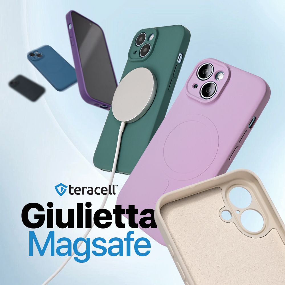 Torbica Teracell Giulietta Magsafe za iPhone 13 6.1 ljubicasta