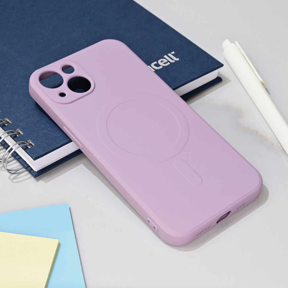 Torbica Teracell Giulietta Magsafe za iPhone 13 6.1 ljubicasta