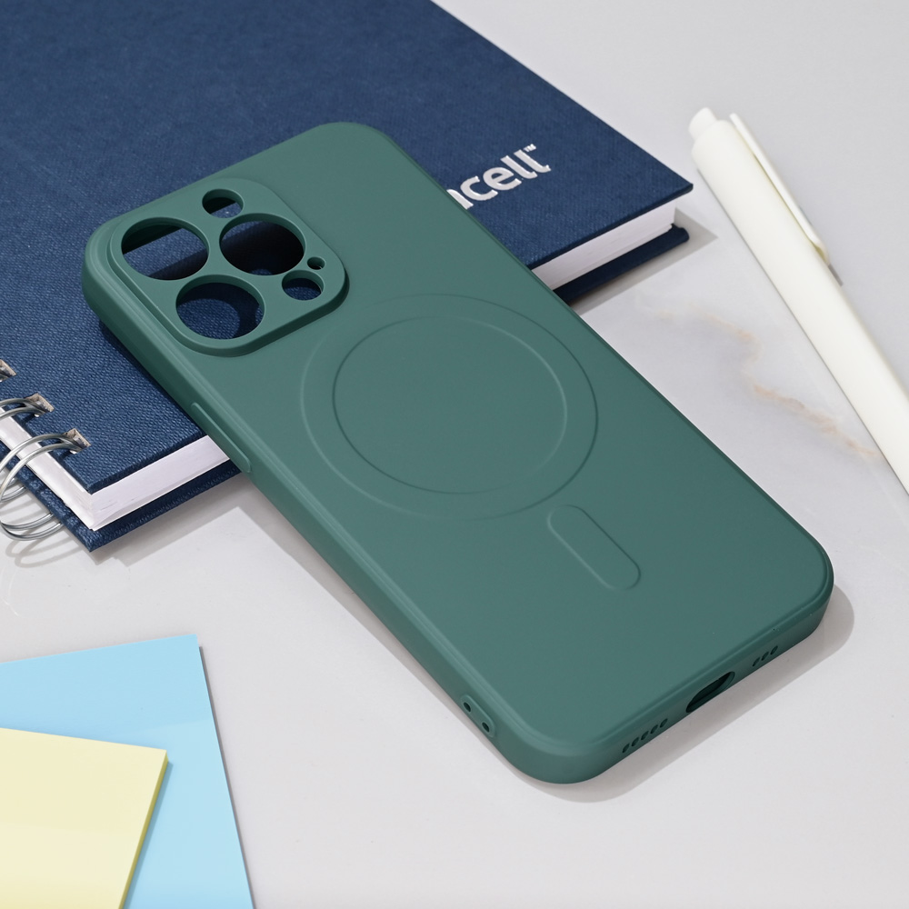 Torbica Teracell Giulietta Magsafe za iPhone 13 Pro 6.1 tamno zelena