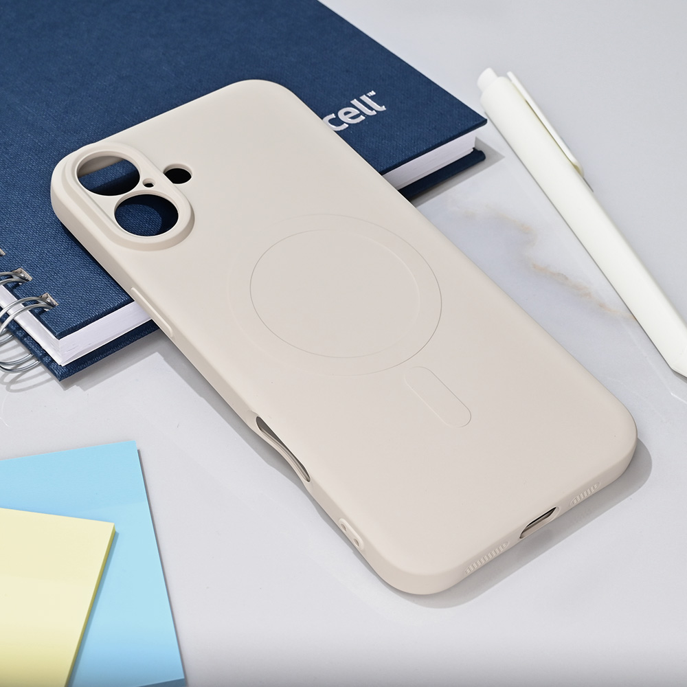 Torbica Teracell Giulietta Magsafe za iPhone 16 Plus 6.7 bela