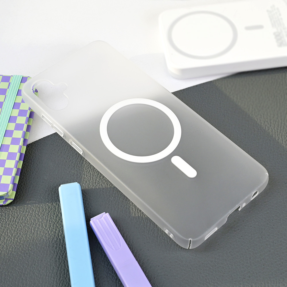 Torbica Magsafe Matte PC za Samsung A055F Galaxy A05 bela