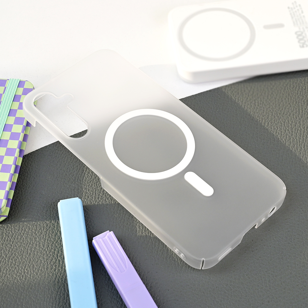 Torbica Magsafe Matte PC za Samsung A156B Galaxy A15 bela