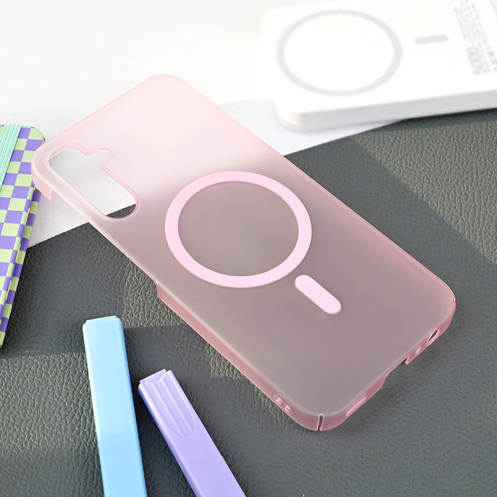 Torbica Magsafe Matte PC za Samsung A156B Galaxy A15 roze
