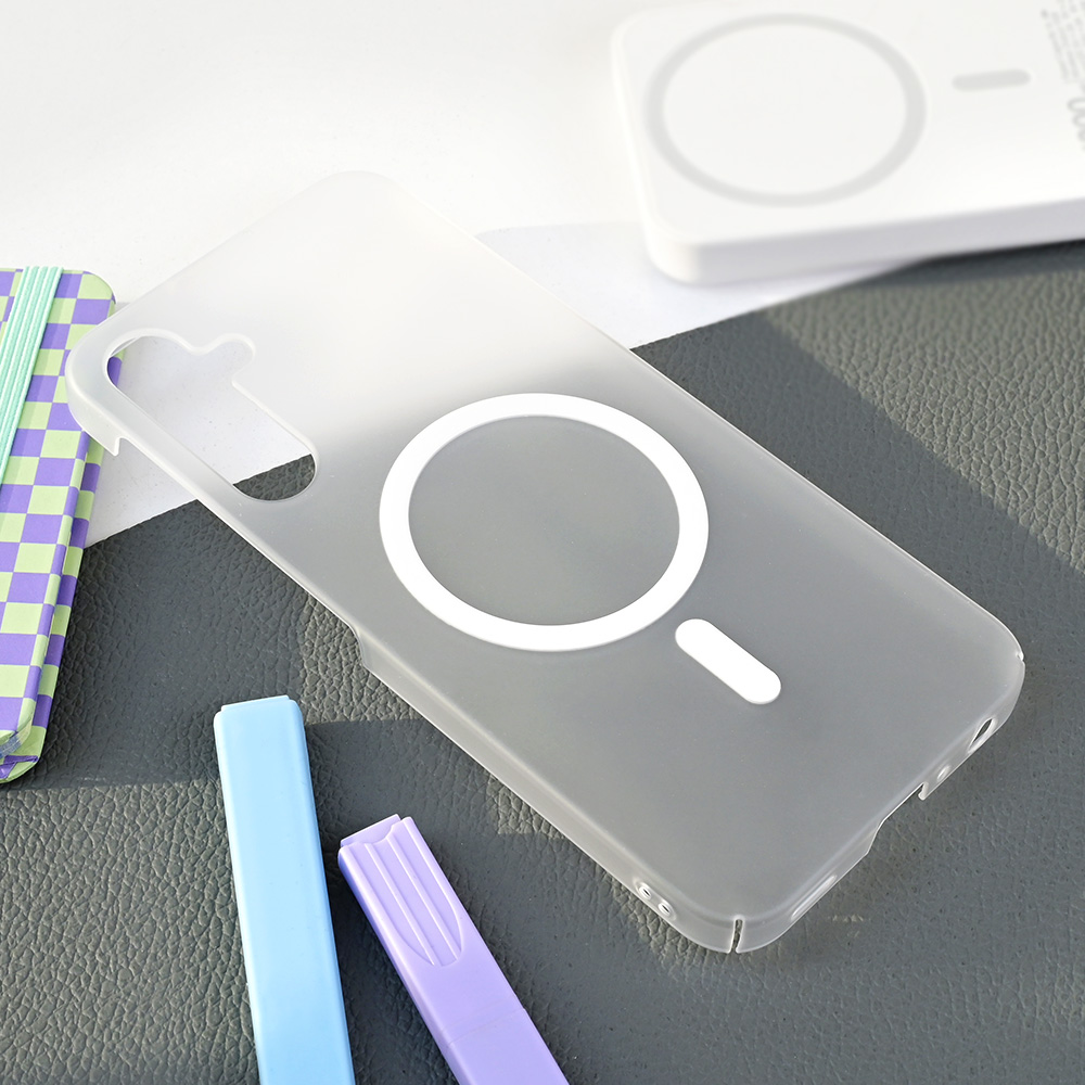 Torbica Magsafe Matte PC za Samsung A256B Galaxy A25 5G bela