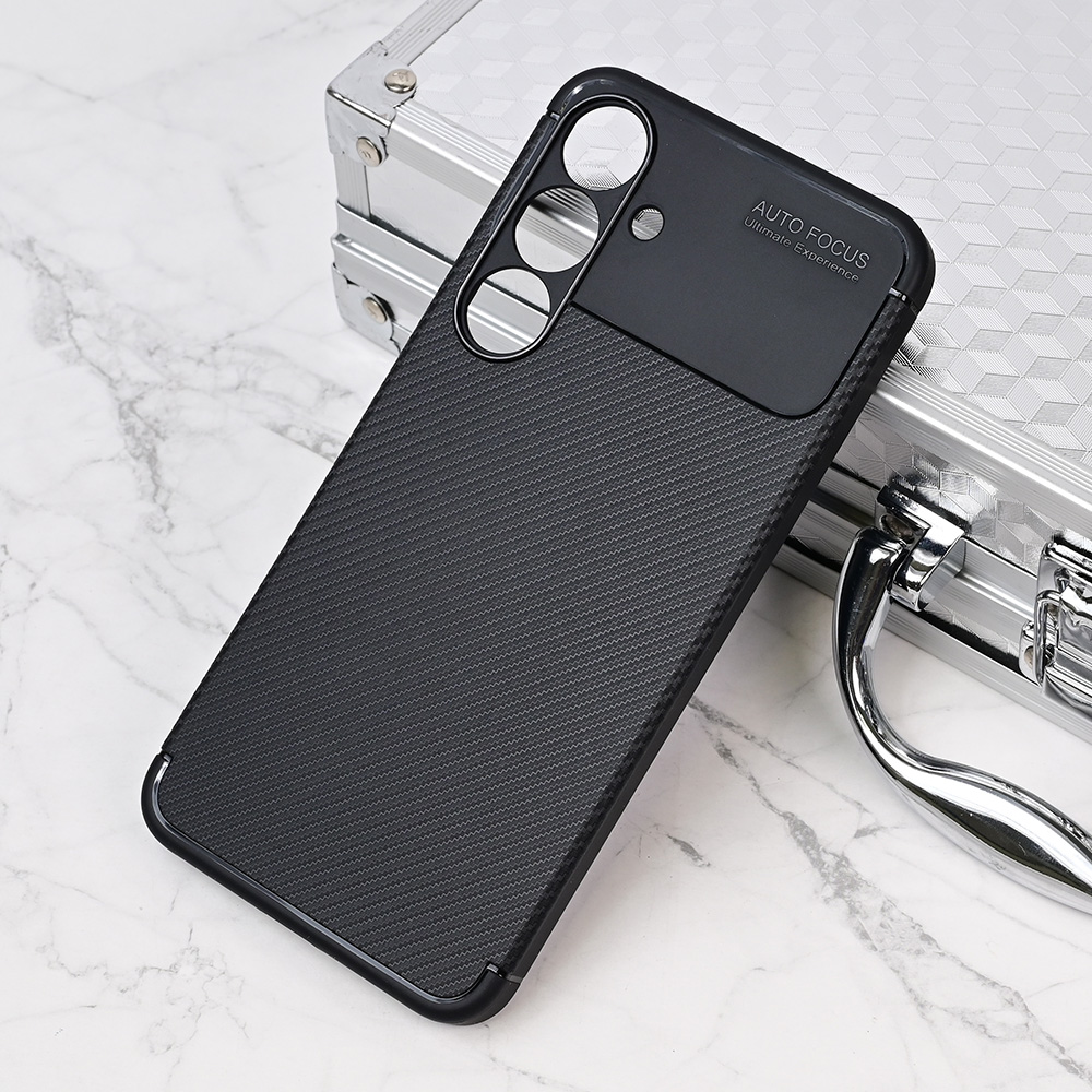 Torbica Defender Carbon za Samsung S936B Galaxy S25 Plus crna