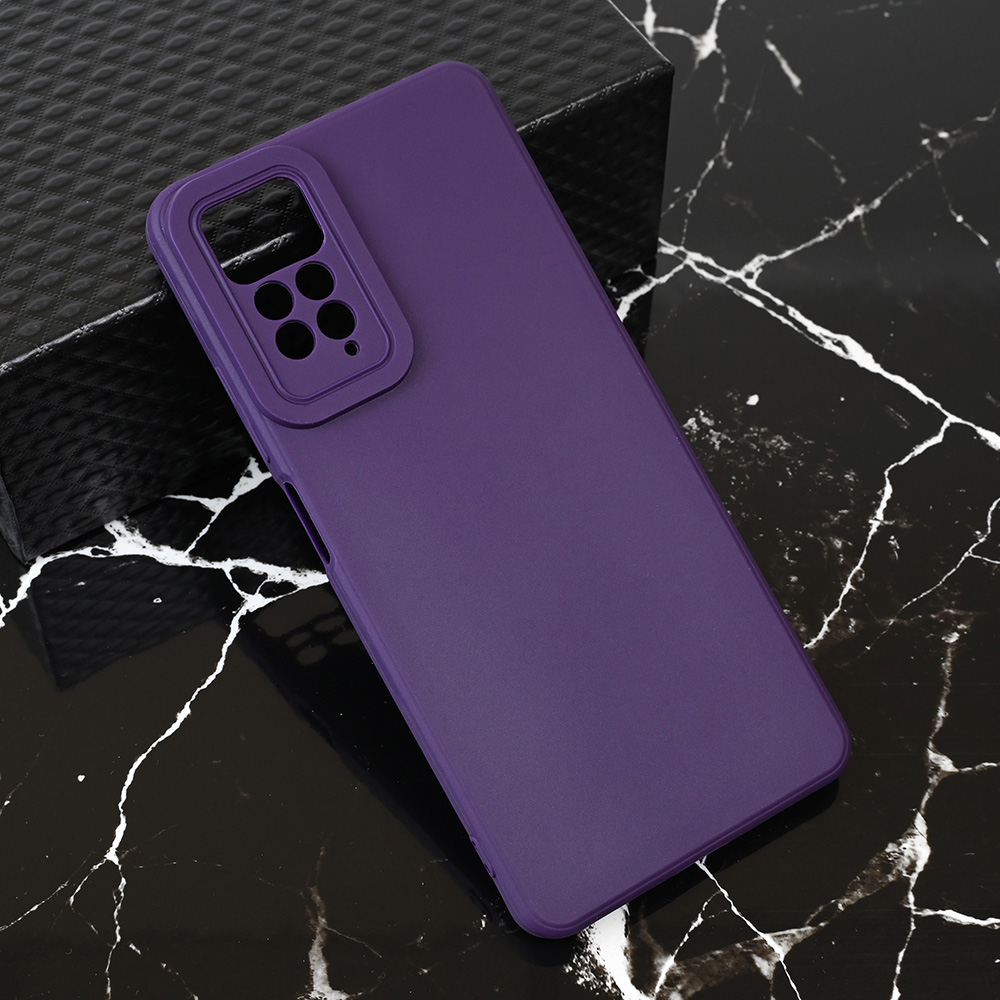 Torbica Teracell Giulietta za Xiaomi Redmi Note 11 Pro 4G/5G/Note 12 Pro 4G (EU) mat tamno ljubicasta