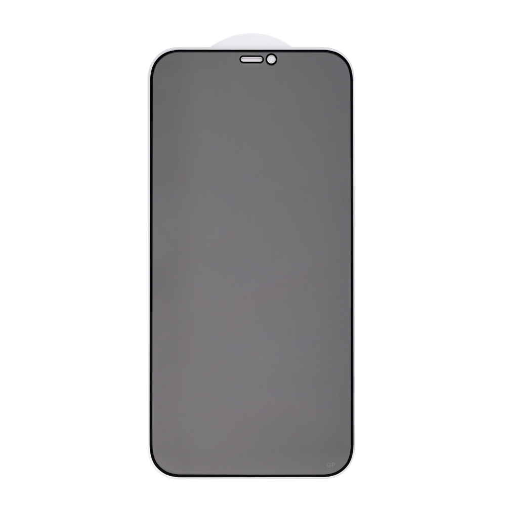 Zastitno staklo Tempered Glass Privacy Teracell Titan 2.5D za iPhone 12 Pro Max 6.7 crni