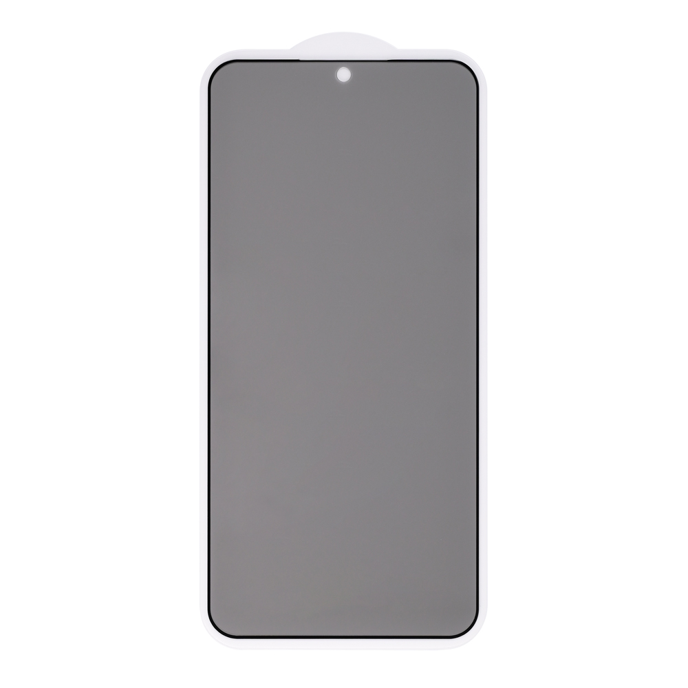Zastitno staklo Tempered Glass Privacy Teracell Titan 2.5D za Samsung S906B Galaxy S22 Plus/S916 Galaxy S23 Plus 5G crni (fingerprint unlock)