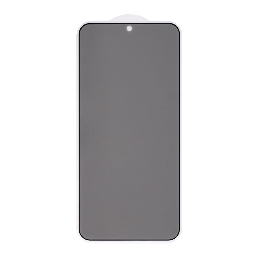 Zastitno staklo Tempered Glass Privacy Teracell Titan 2.5D za Samsung S926B/S936B Galaxy S24 Plus/S25 Plus crni (fingerprint unlock)