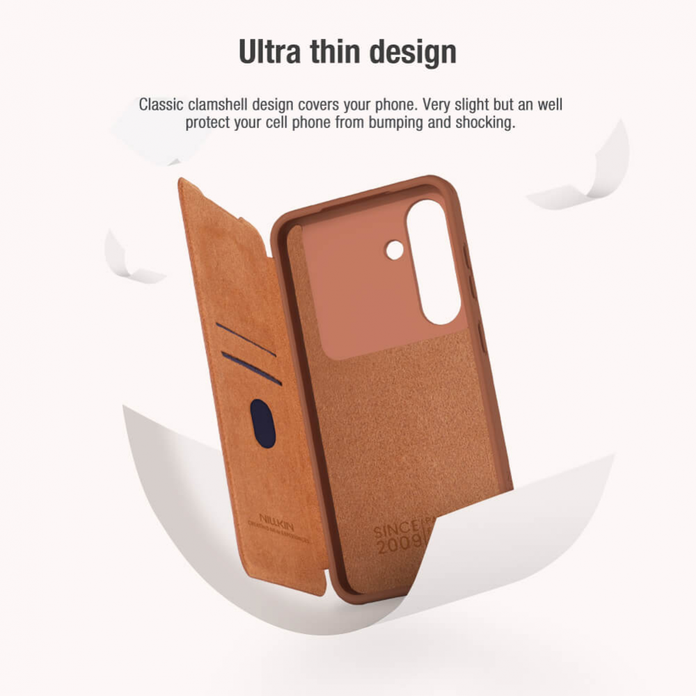 Torbica Nillkin Qin Pro Leather za Samsung S931B Galaxy S25 crna