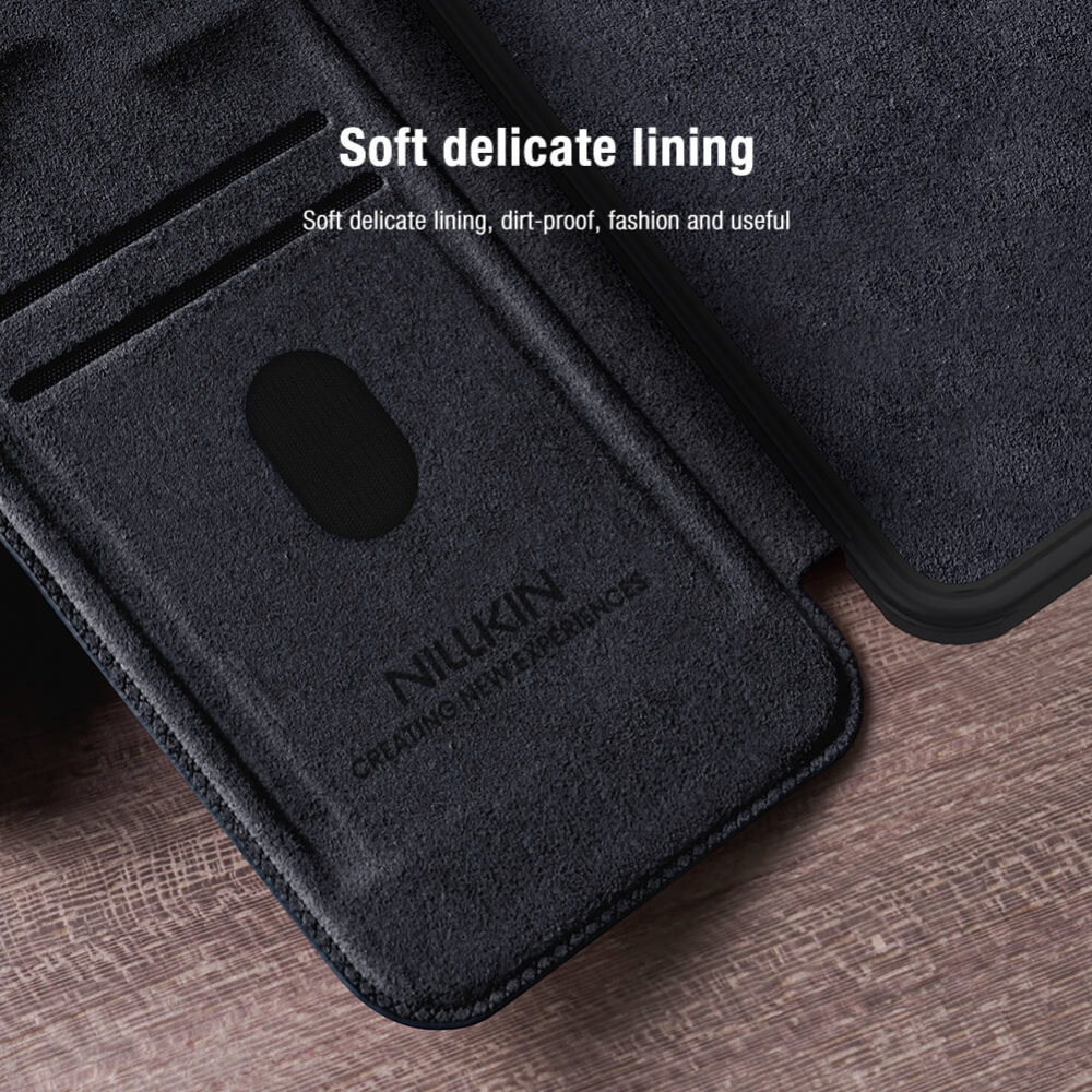 Torbica Nillkin Qin Pro Leather za Samsung S931B Galaxy S25 crna