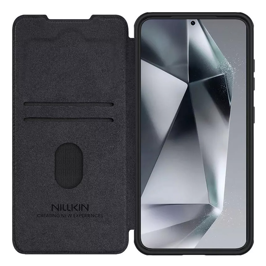 Torbica Nillkin Qin Pro Leather za Samsung S936B Galaxy S25 Plus crna
