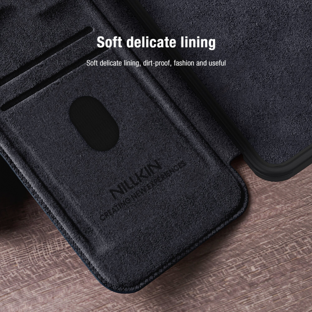 Torbica Nillkin Qin Pro Leather za Samsung S936B Galaxy S25 Plus crna