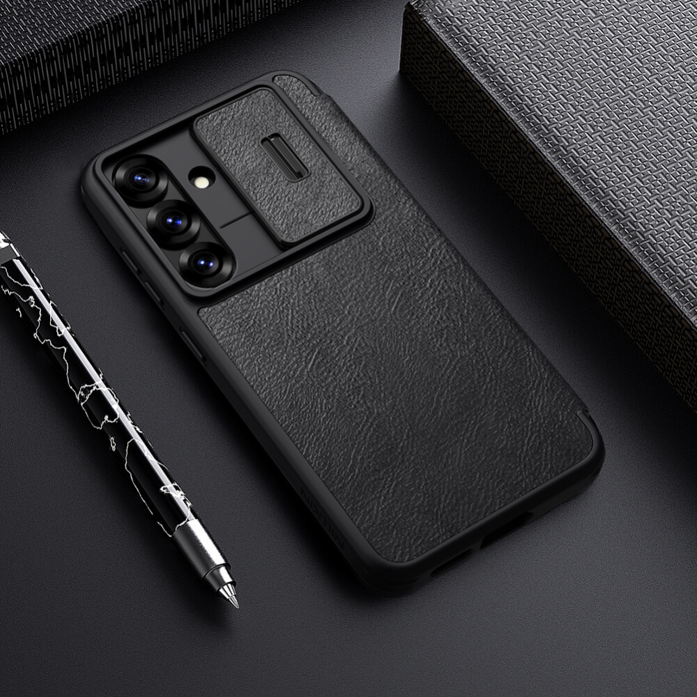 Torbica Nillkin Qin Pro Leather za Samsung S936B Galaxy S25 Plus crna