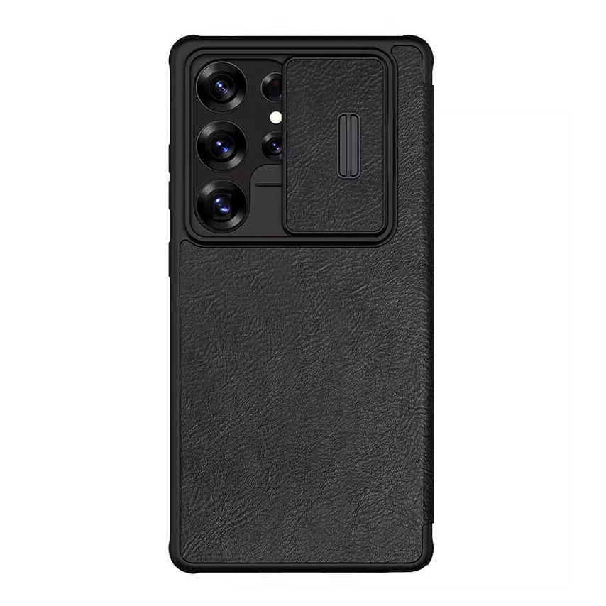 Torbica Nillkin Qin Pro Leather za Samsung S938B Galaxy S25 Ultra crna
