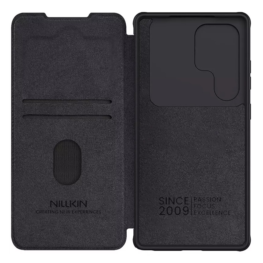 Torbica Nillkin Qin Pro Leather za Samsung S938B Galaxy S25 Ultra crna