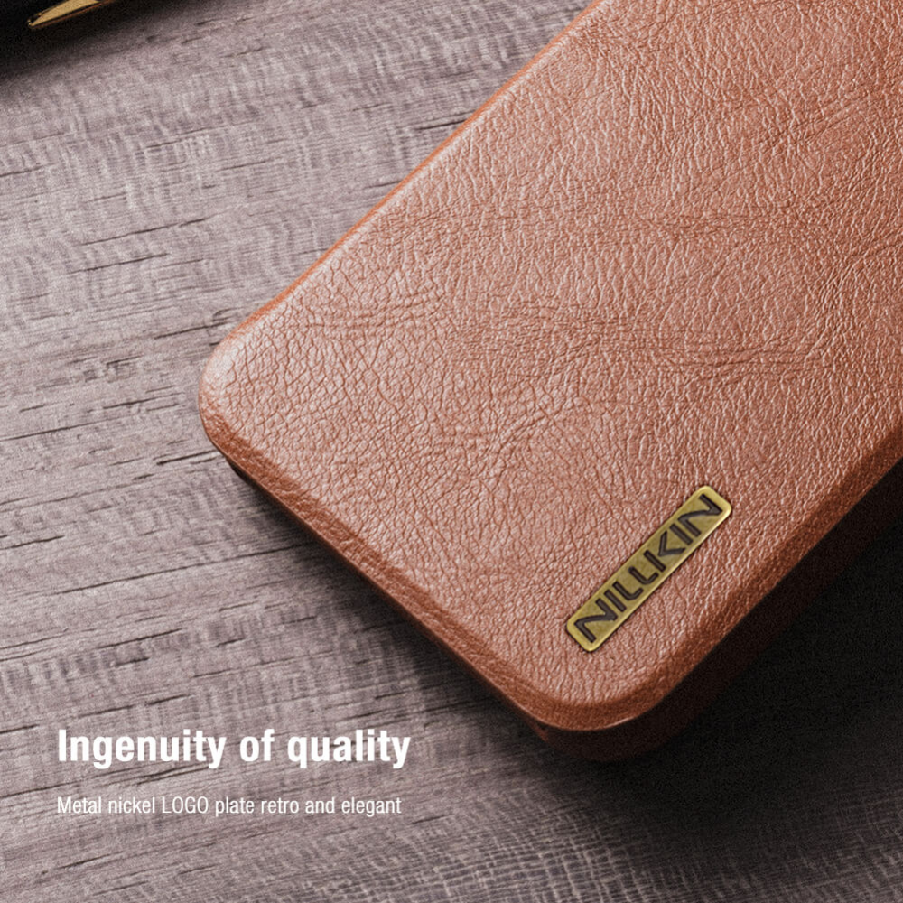 Torbica Nillkin Qin Pro Leather za Samsung S938B Galaxy S25 Ultra crna