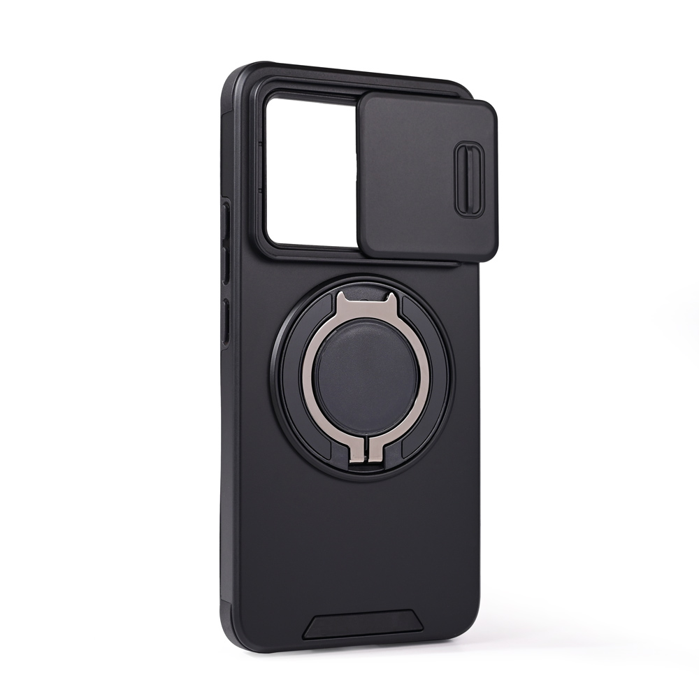 Torbica CamShield Ring stand za Xiaomi 14T crna