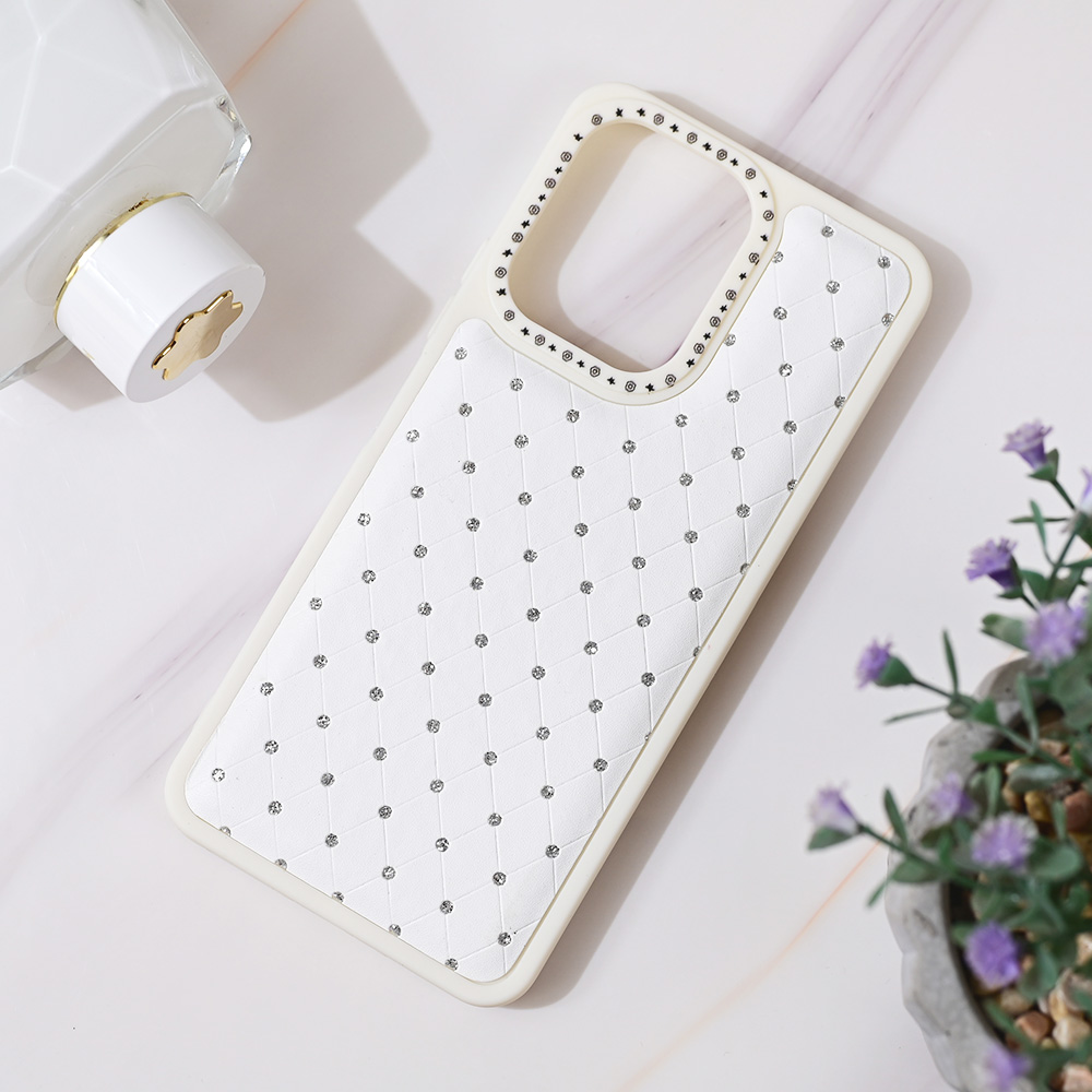Torbica Bling za Xiaomi Redmi 13C bela