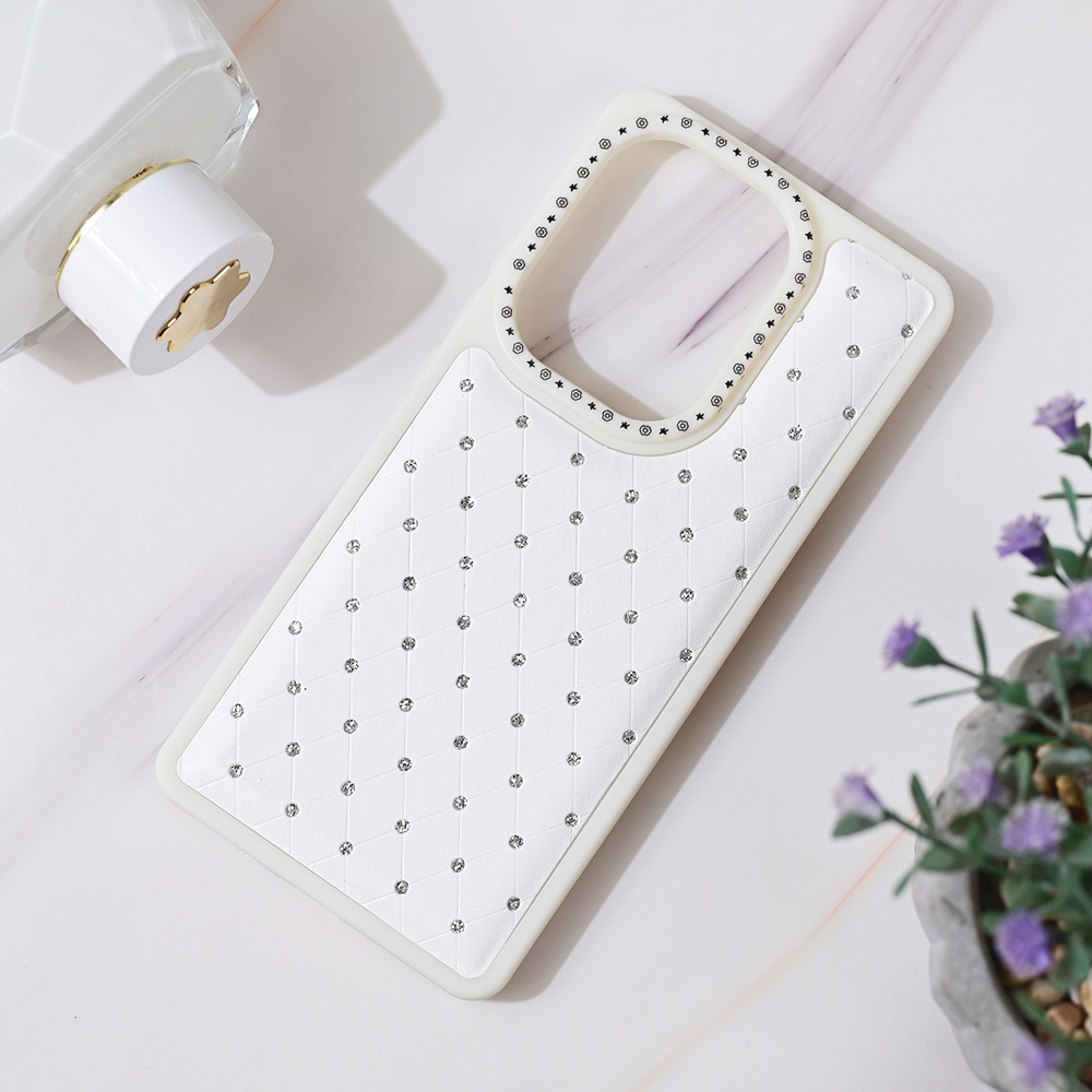 Torbica Bling za Xiaomi Redmi Note 13 4G (EU) bela