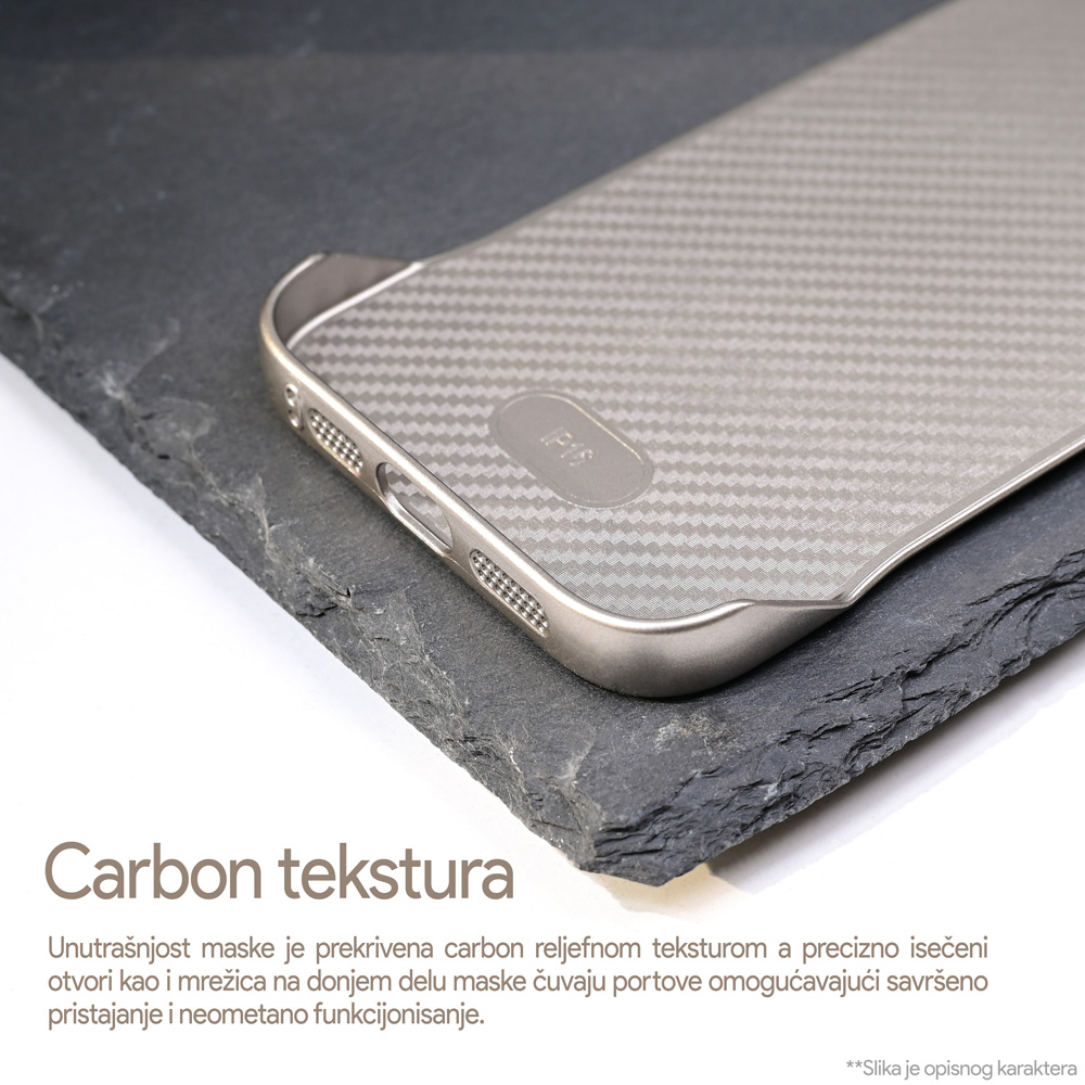 Torbica Magsafe Carbon za iPhone 15 6.1 bez