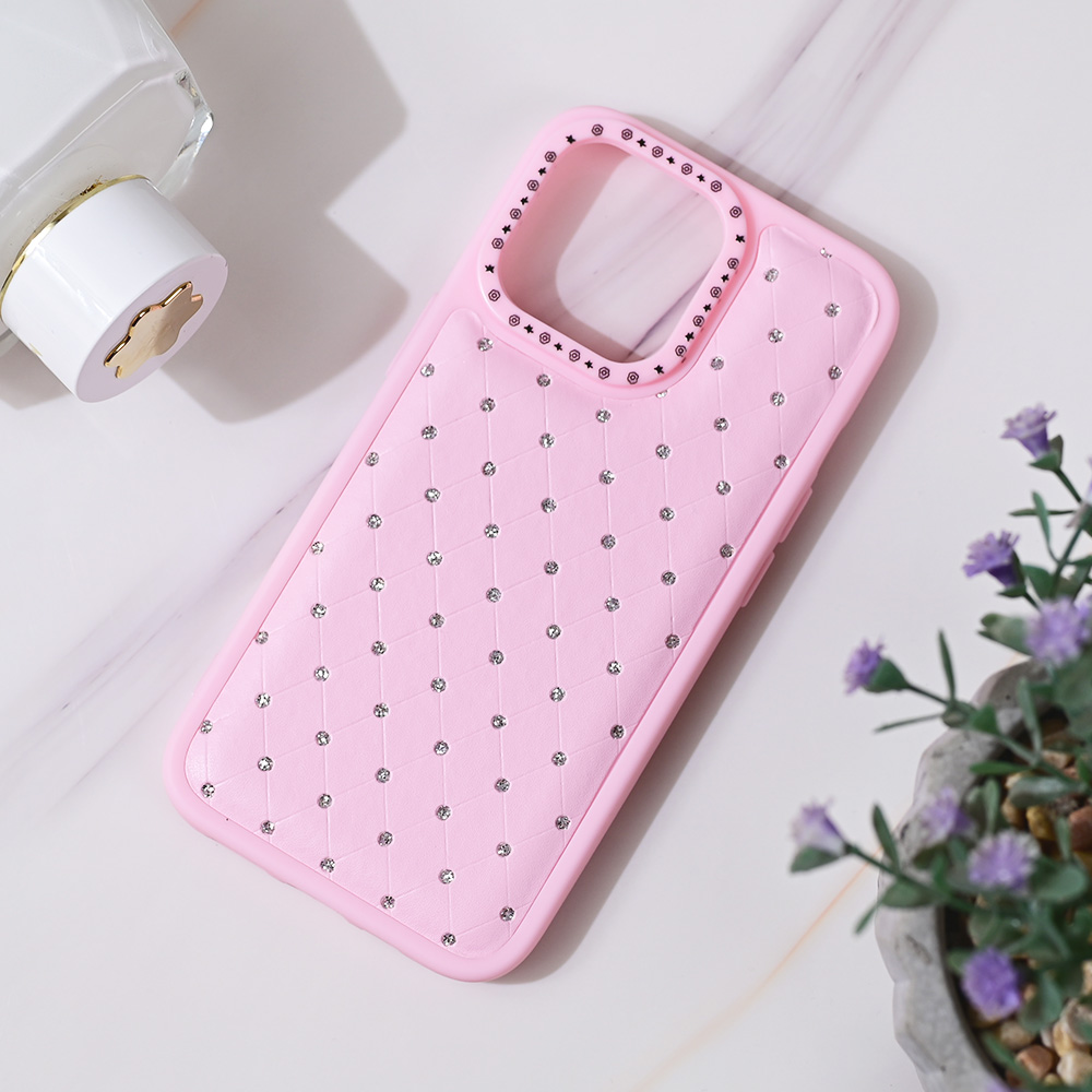 Torbica Bling za iPhone 13 Pro 6.1 roze