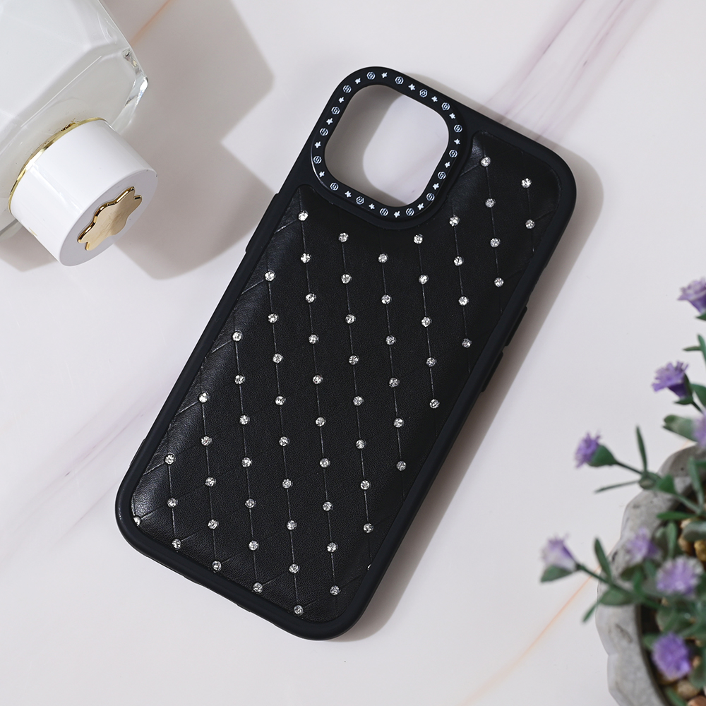 Torbica Bling za iPhone 15 6.1 crna