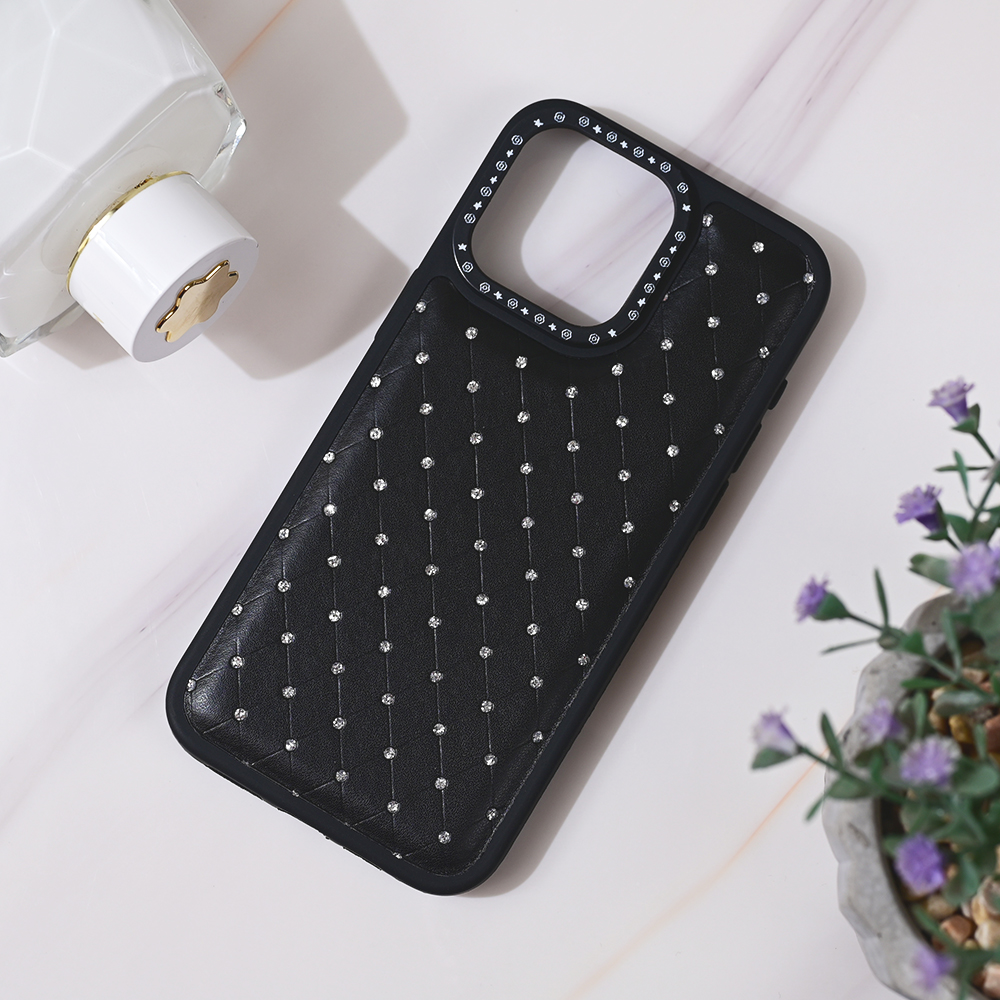 Torbica Bling za iPhone 15 Pro Max 6.7 crna