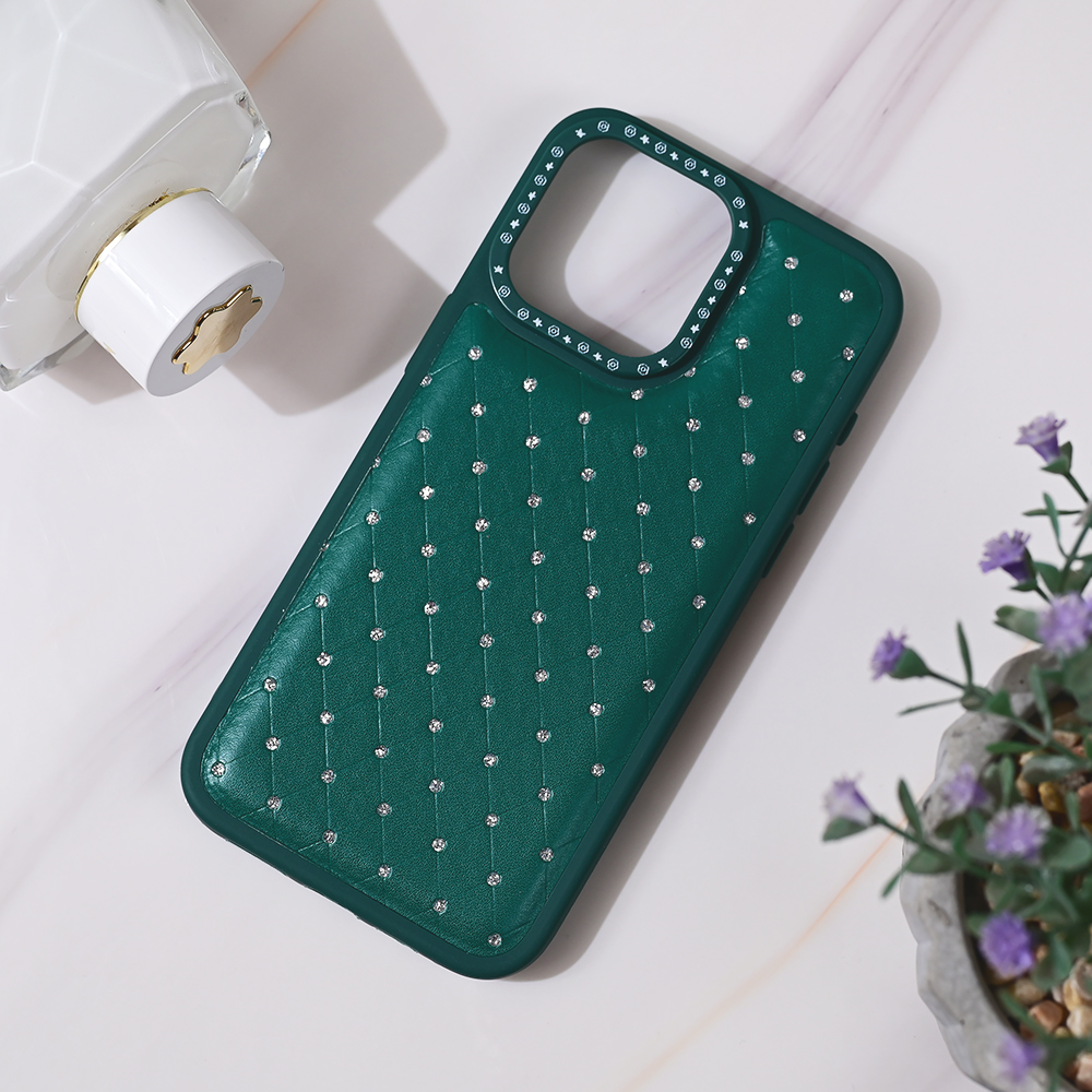 Torbica Bling za iPhone 15 Pro Max 6.7 zelena