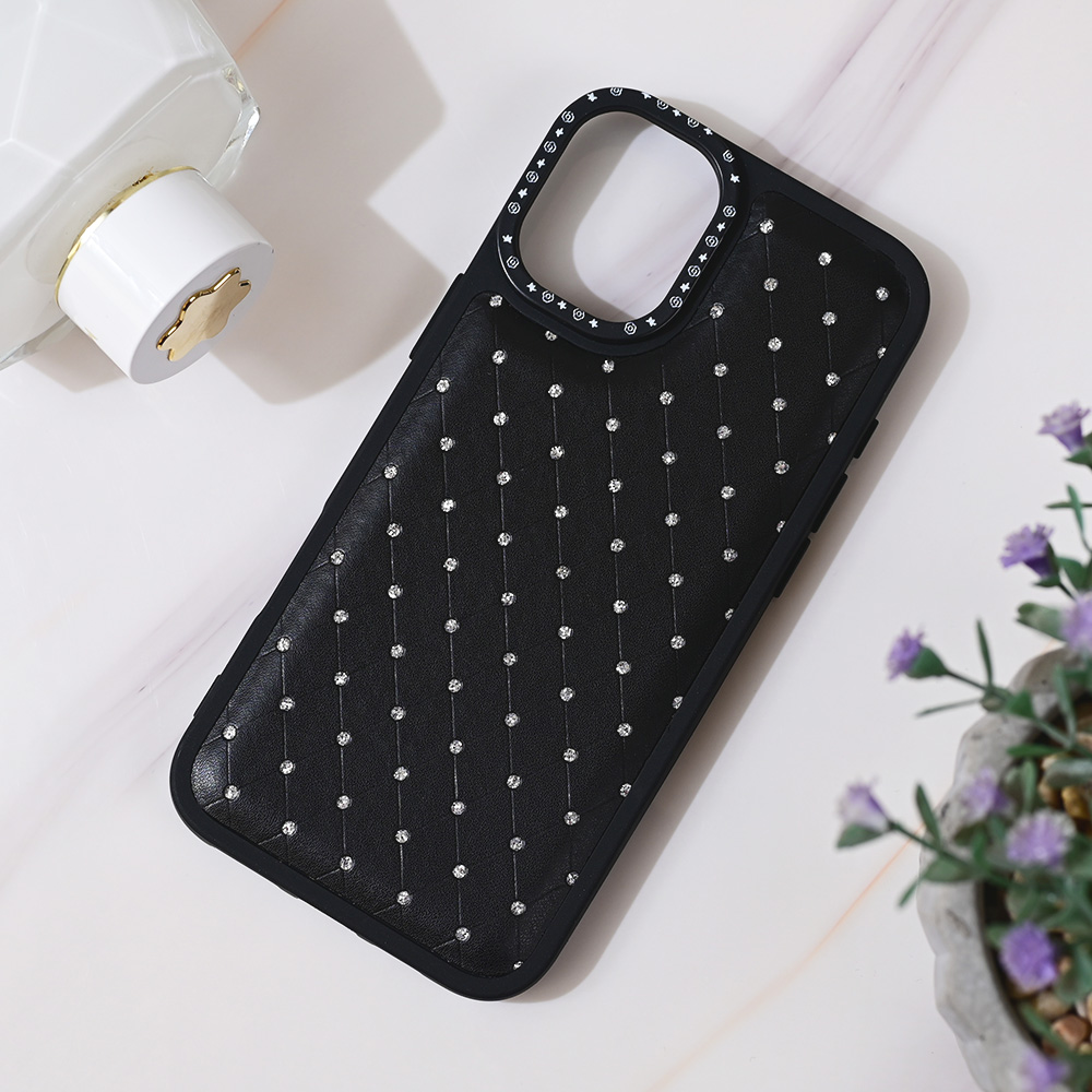 Torbica Bling za iPhone 16 Plus 6.7 crna