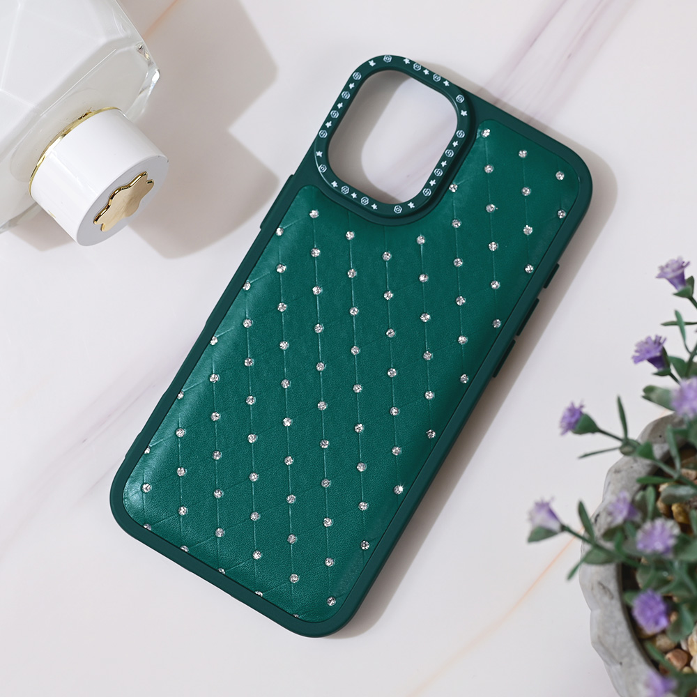 Torbica Bling za iPhone 16 Plus 6.7 zelena