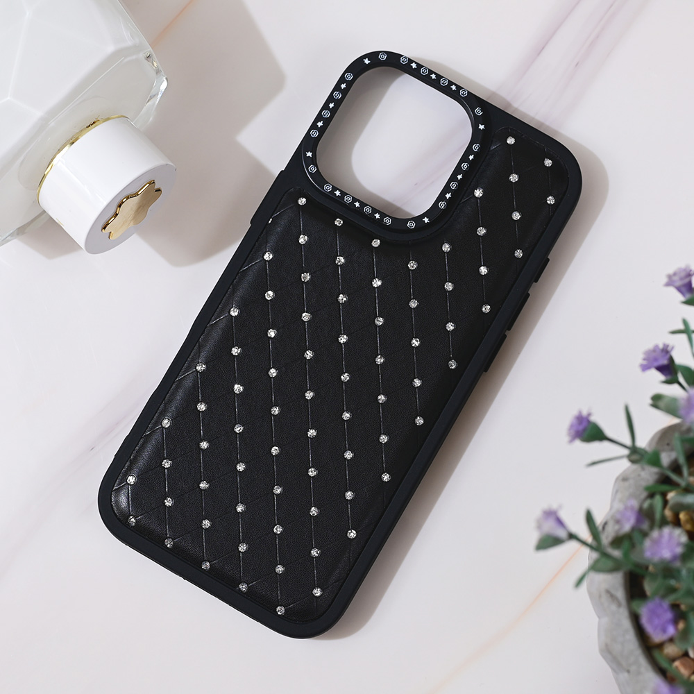 Torbica Bling za iPhone 16 Pro Max 6.9 crna