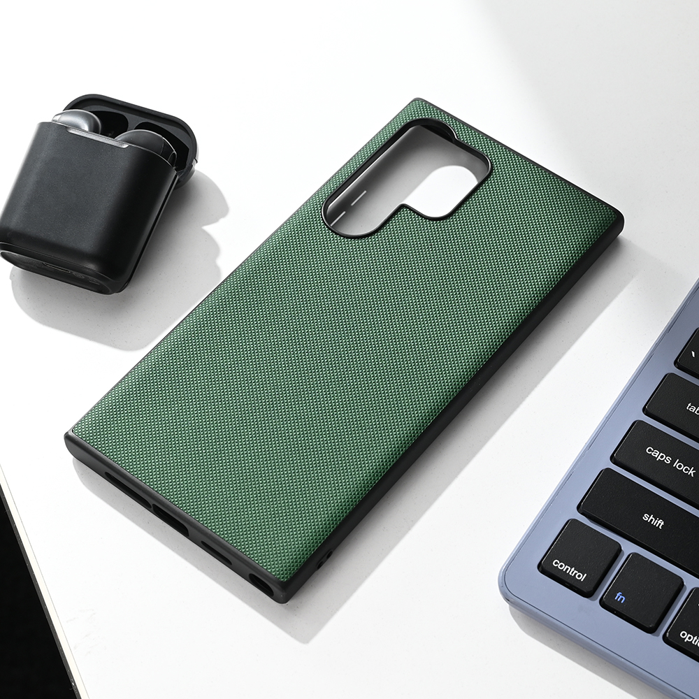Torbica Teracell Scrub za Samsung S928B Galaxy S24 Ultra tamno zelena
