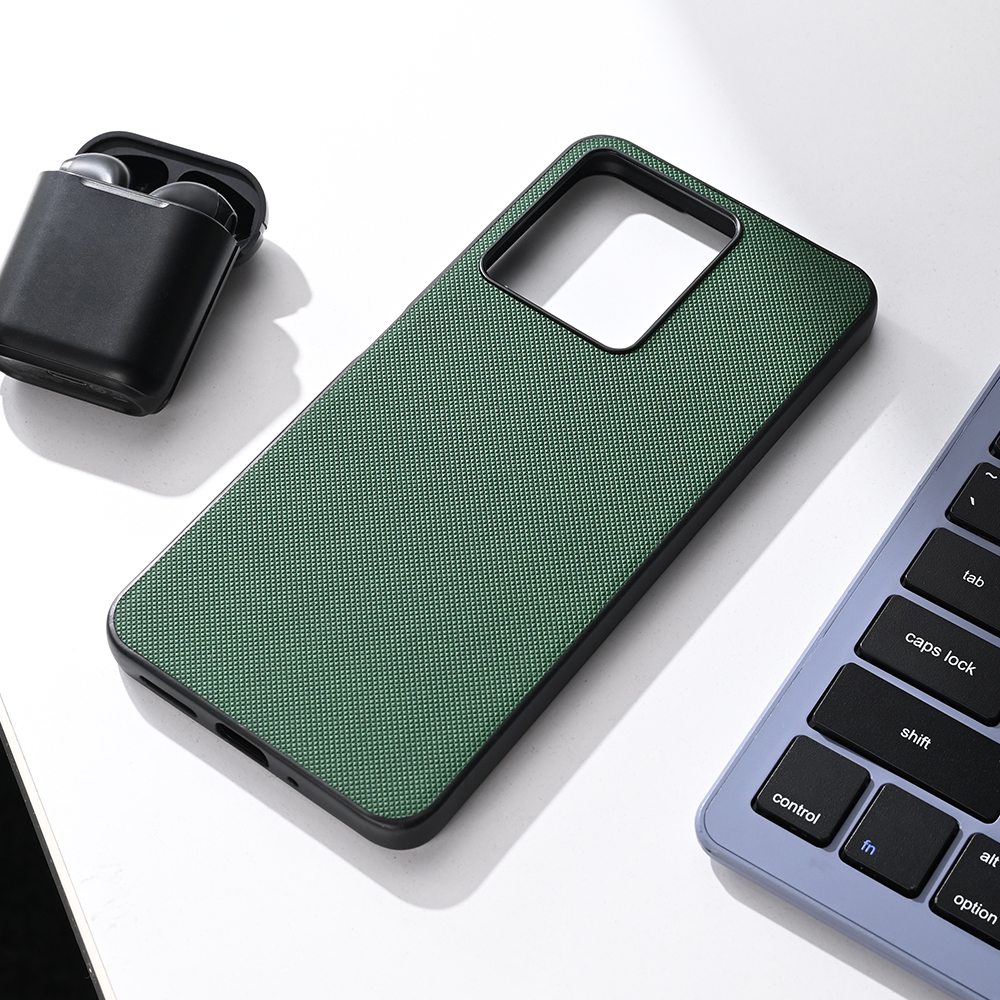 Torbica Teracell Scrub za Xiaomi Redmi 13C tamno zelena