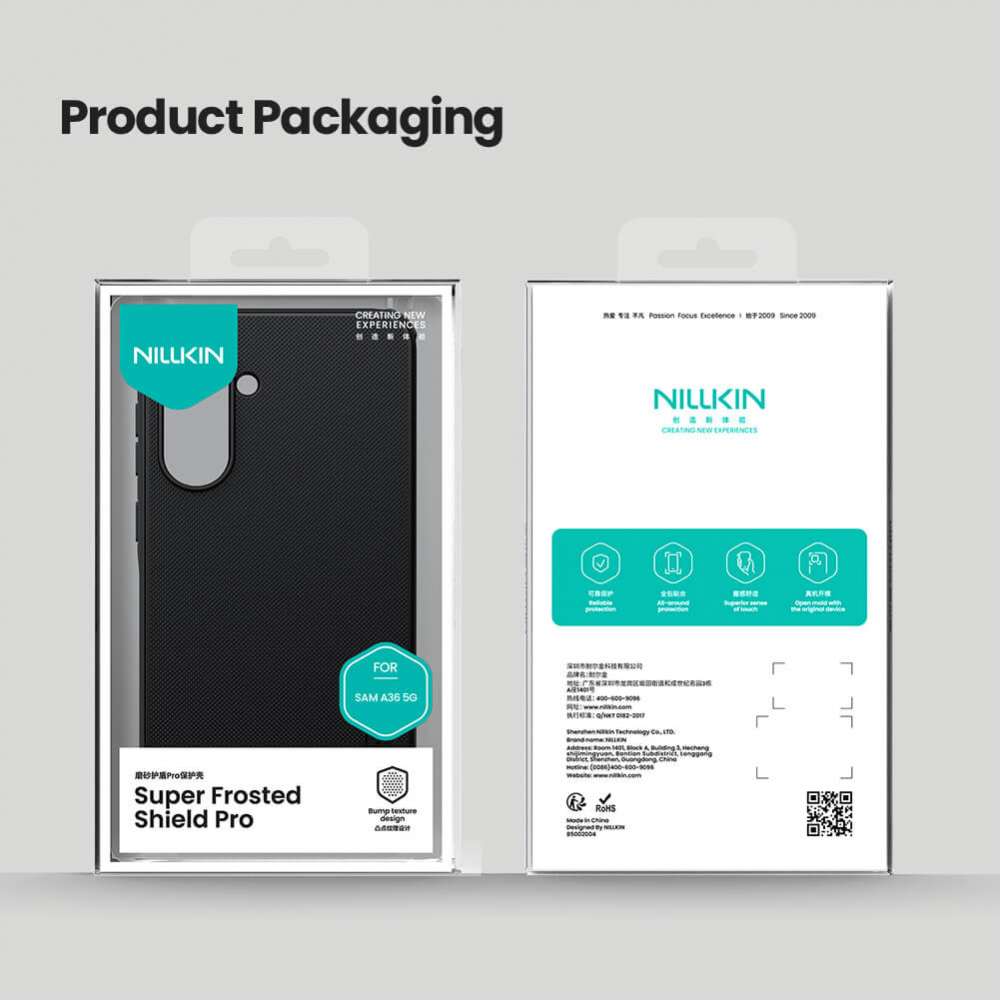 Torbica Nillkin Scrub Pro za Samsung A366B Galaxy A36 5G crna