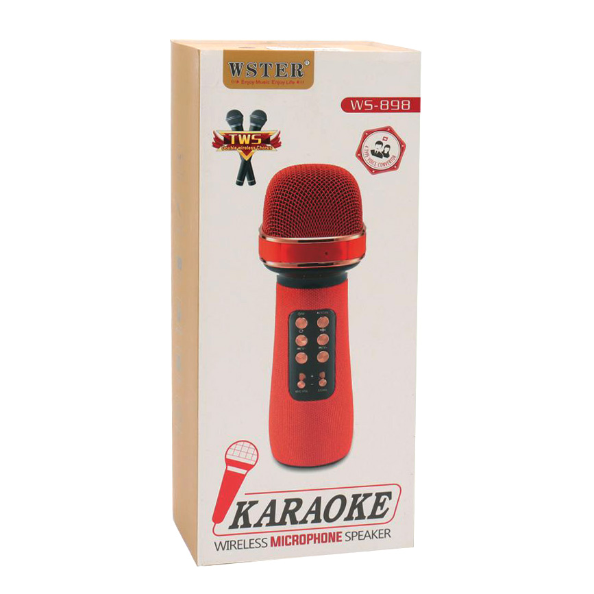 Bluetooth mikrofon WS898 plavi