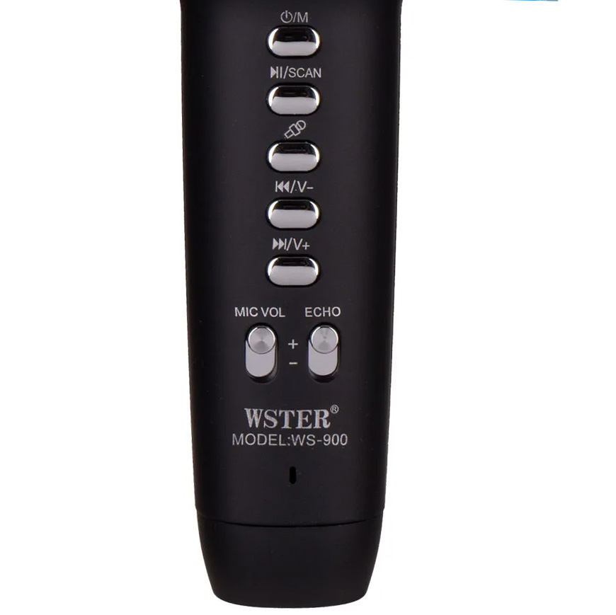 Bluetooth mikrofon WS900 crni
