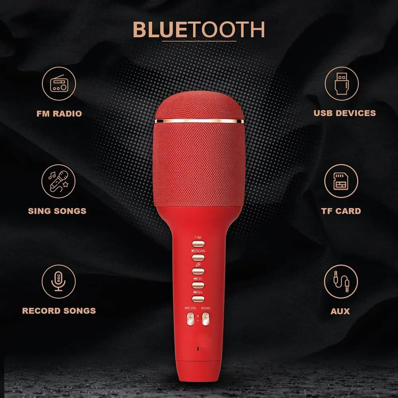 Bluetooth mikrofon WS900 plavi