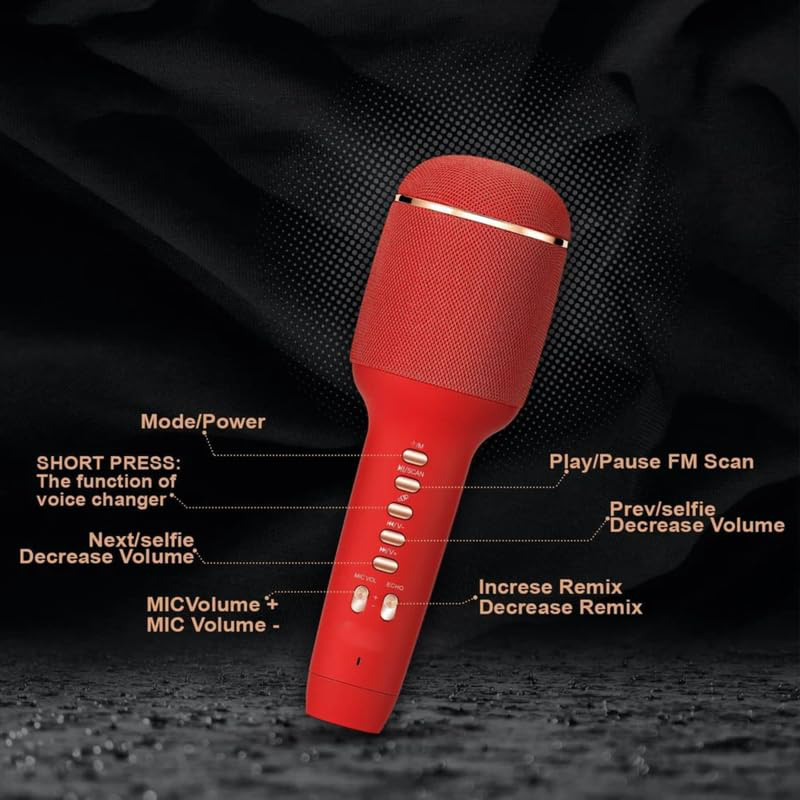 Bluetooth mikrofon WS900 plavi