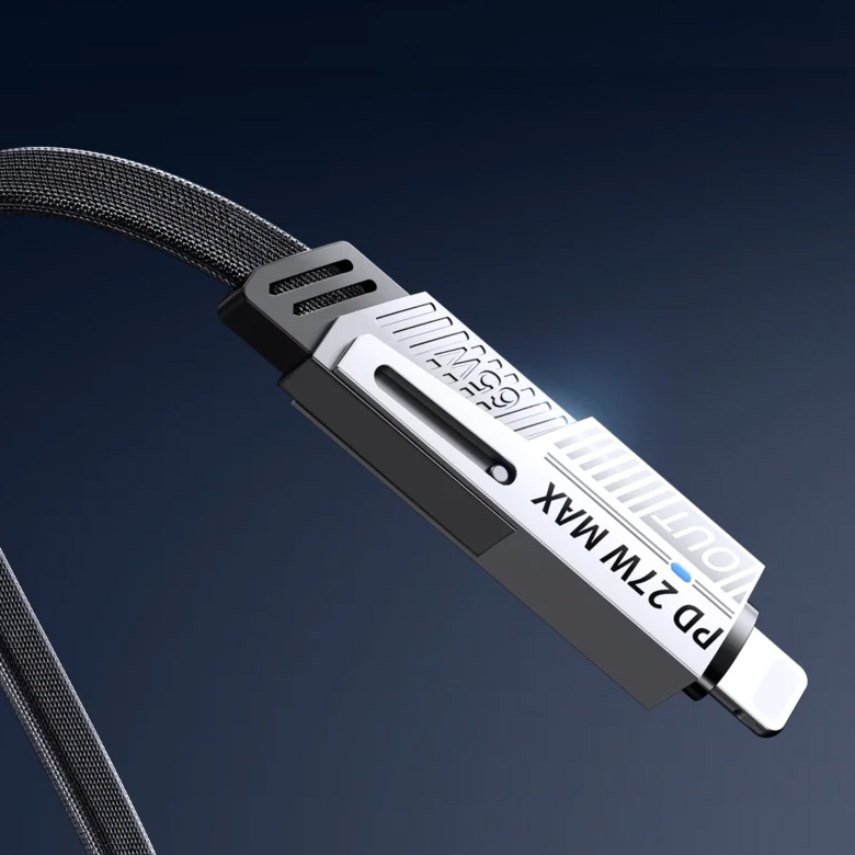 Data kabl REMAX RC-C189 65W 4-in-1 Fast Charging crni 1m
